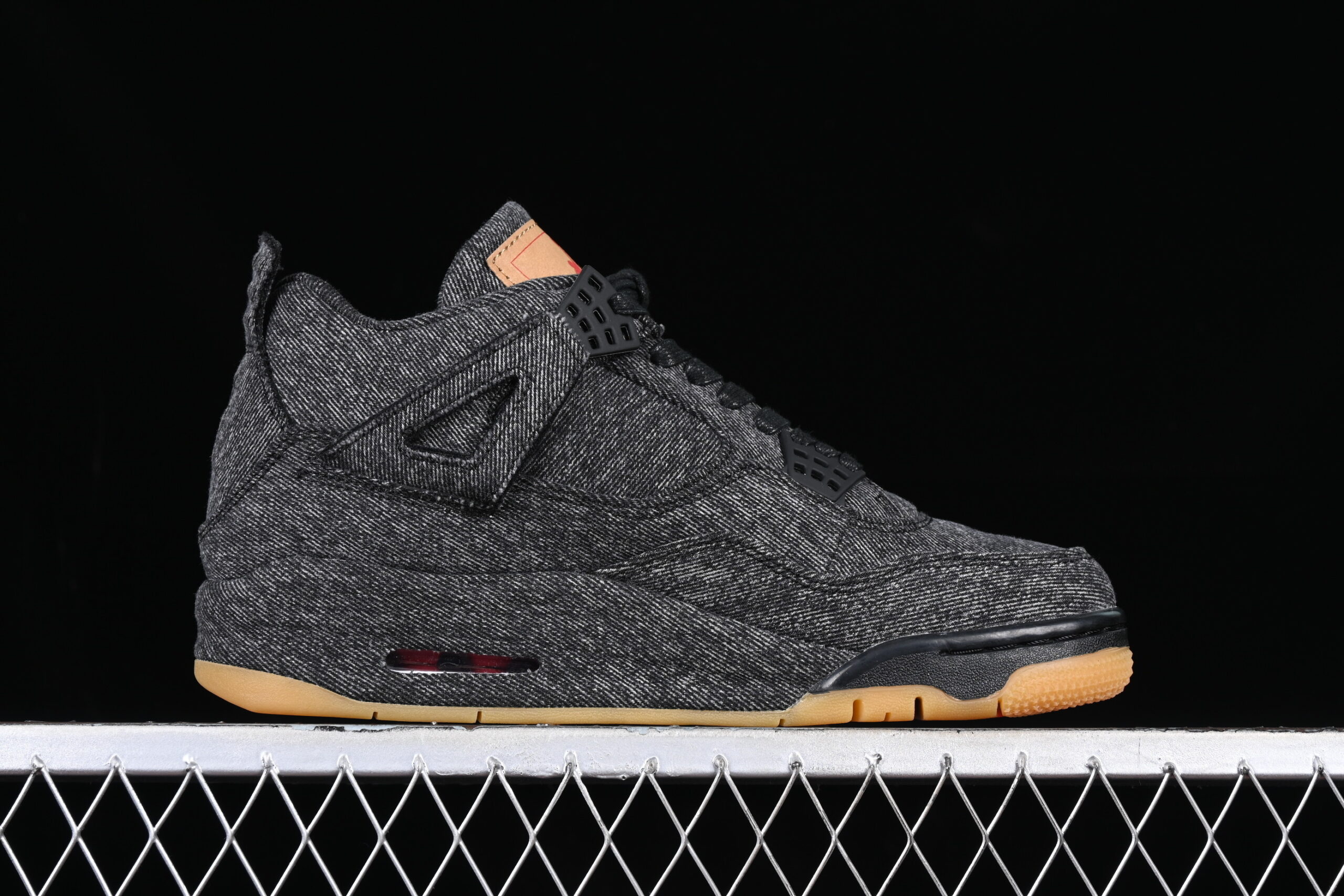 levi’s x air jordan 4 retro denim aj4 basketball shoes - Image 2