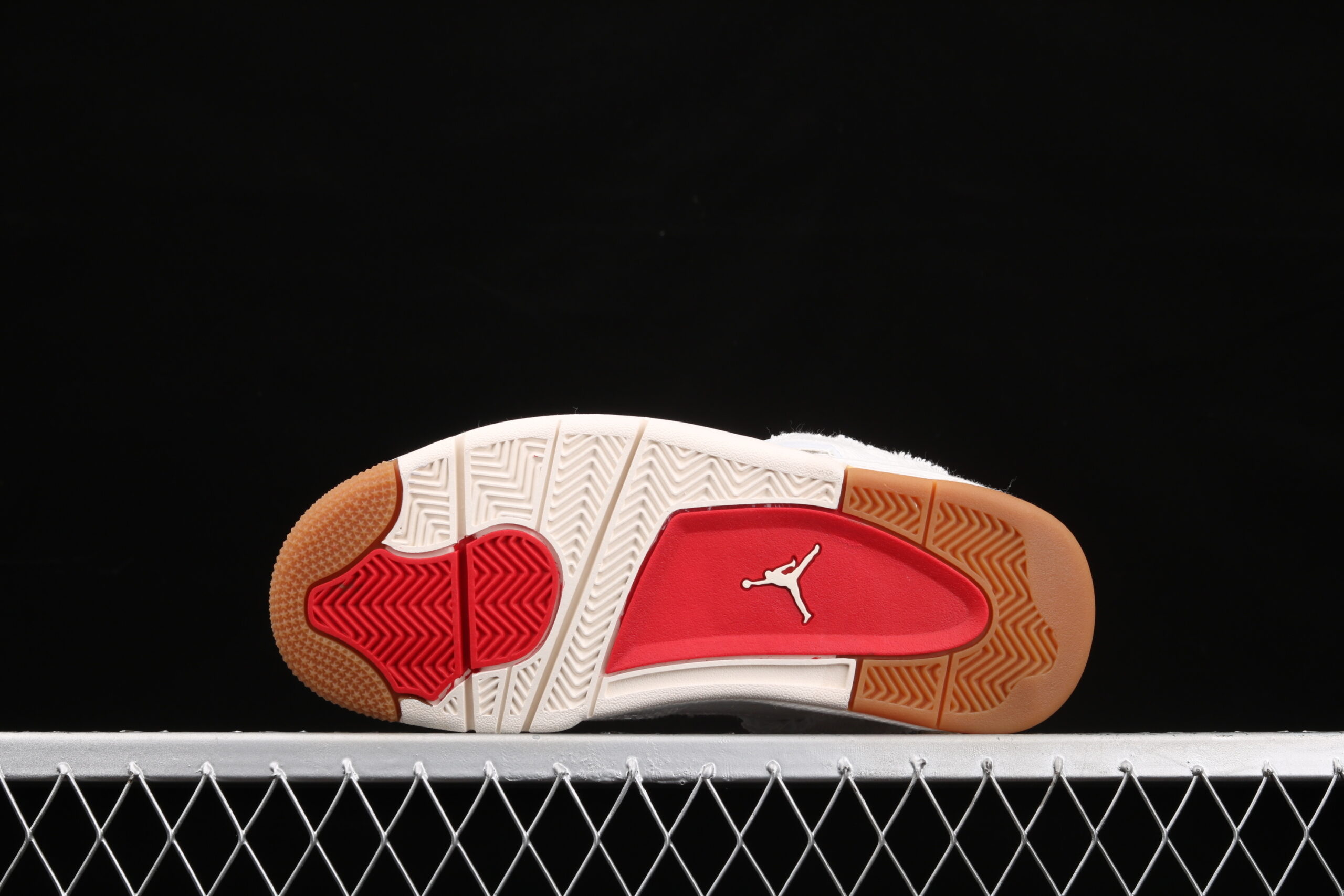 levi's x air jordan 4 retro aj4 denim white ao2571-100 - Image 6